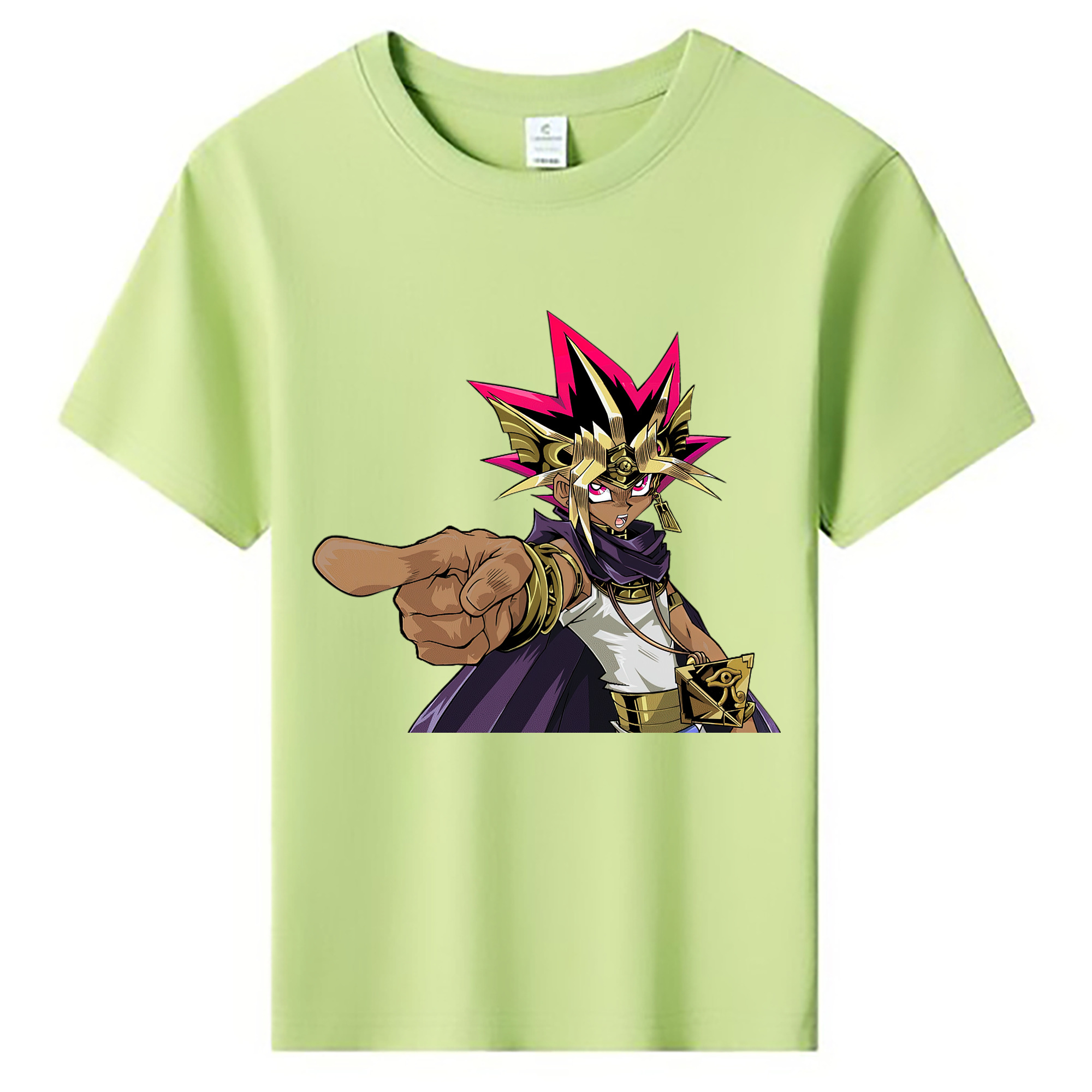 （画像用） 遊☆戯☆王 Yu-Gi-Oh! 綿100％キッズTシャツ（フロントプリント）